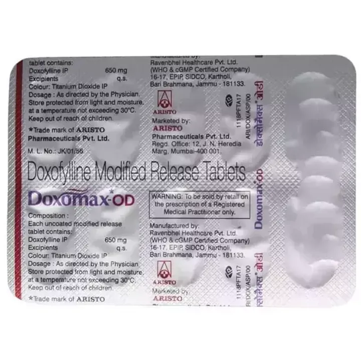 Doxomax Od 650 Tablet product image
