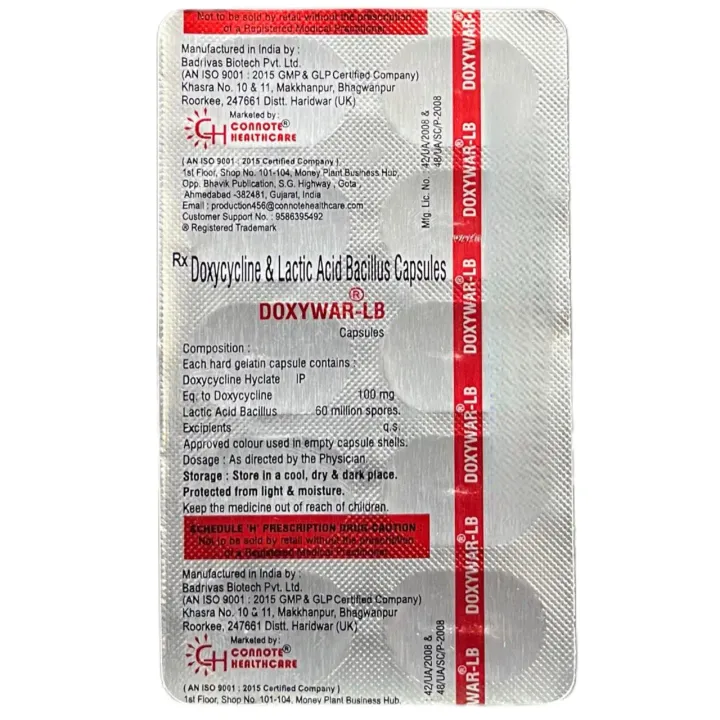 Doxywar Lb Capsule product image