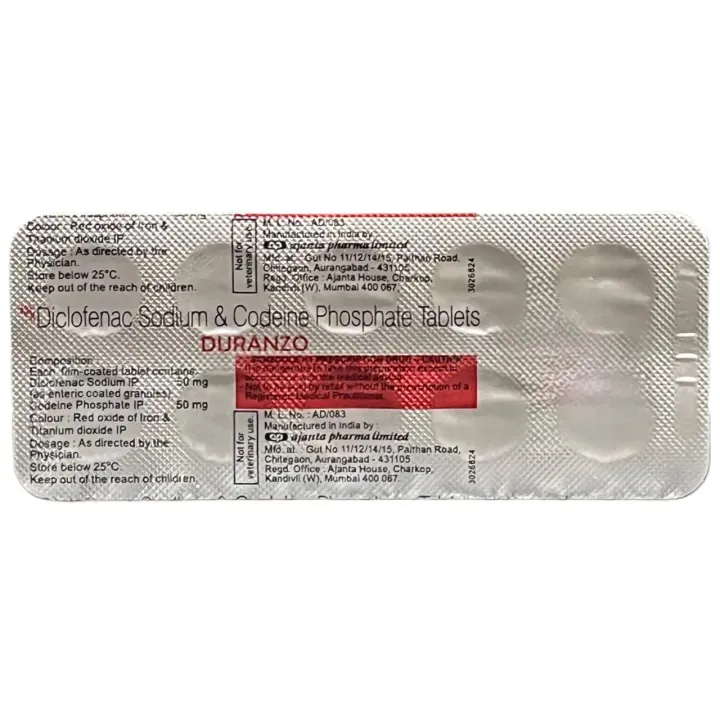 Duranzo 50/50 Tablet product image