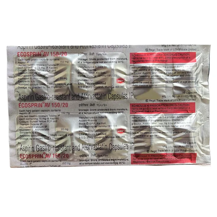 Ecosprin Av 150/20 Capsule product image