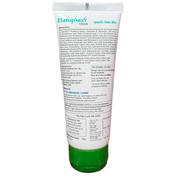 Efatop Next Cream 100gm product image