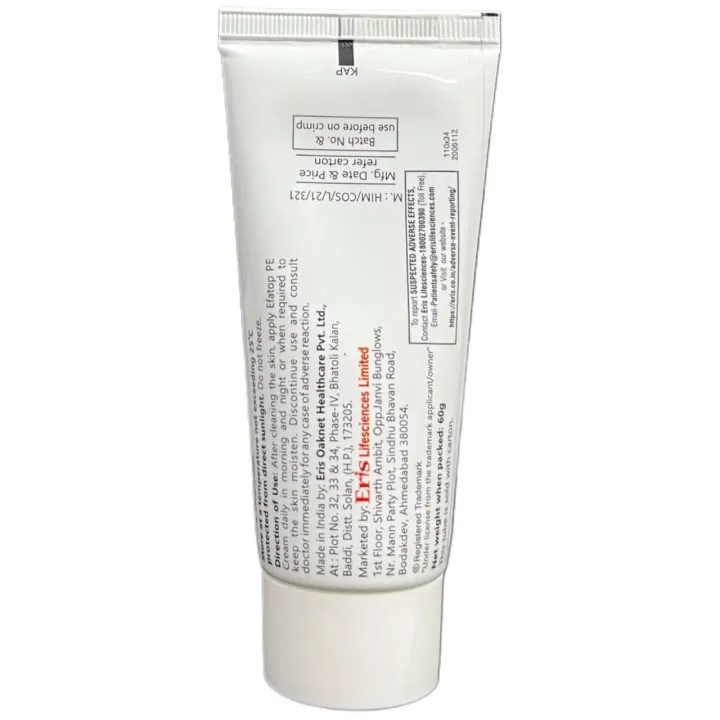 Efatop Pe Cream 60gm product image
