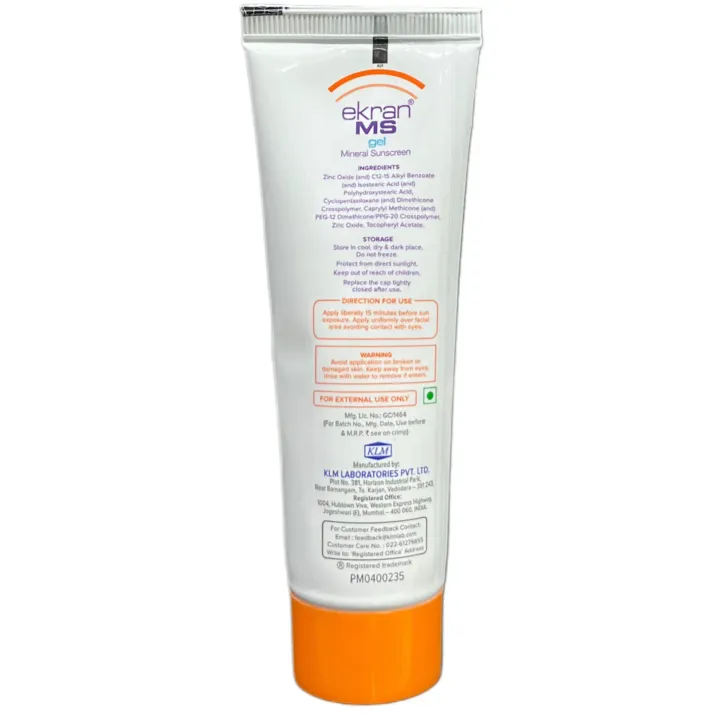 Ekran Ms Spf 50 Sunscreen Gel product image