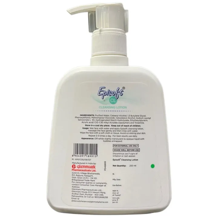 Episoft Cleansing Lotion 250ml product image