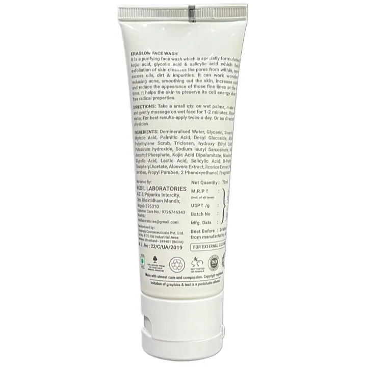 Eraglow Face Wash 70ml product image