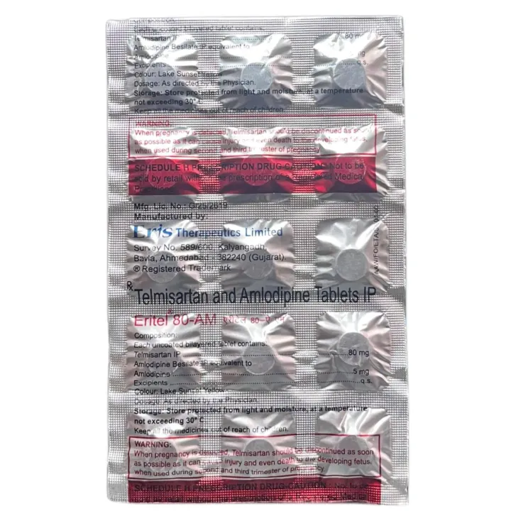 Eritel Am 80 Tablet product image