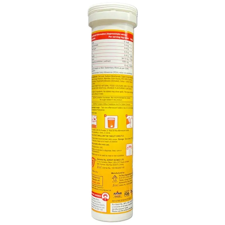 Escor Z Orange Flavour 20 Tablet product image