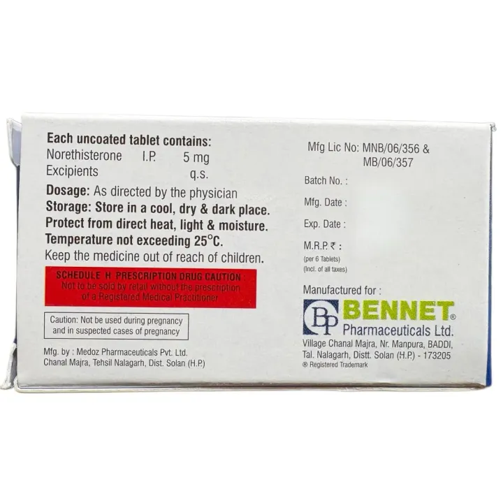 Ethinorm P Tablet product image