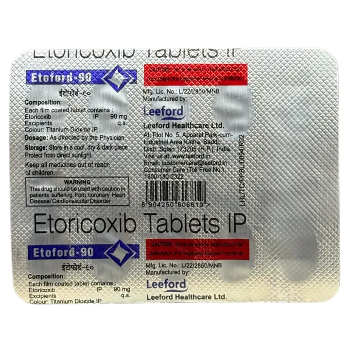 Etoford 90 Tablet product image