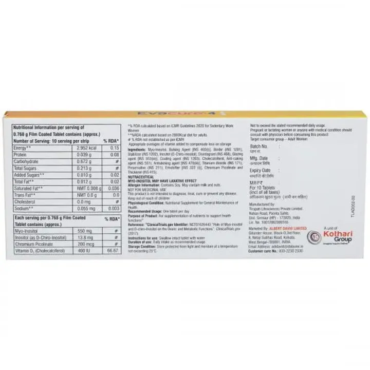 Evacure 4 Tablet product image