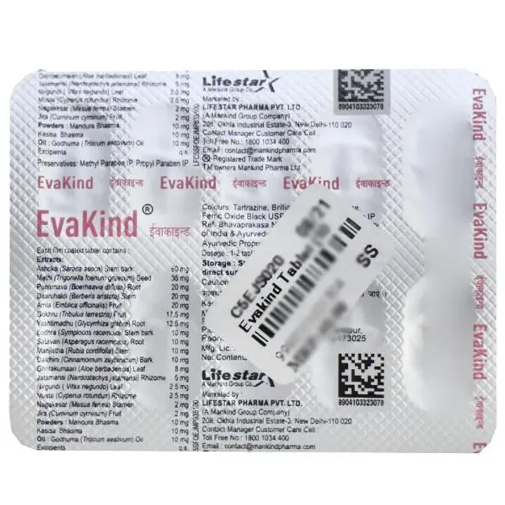 Evakind Tablet product image