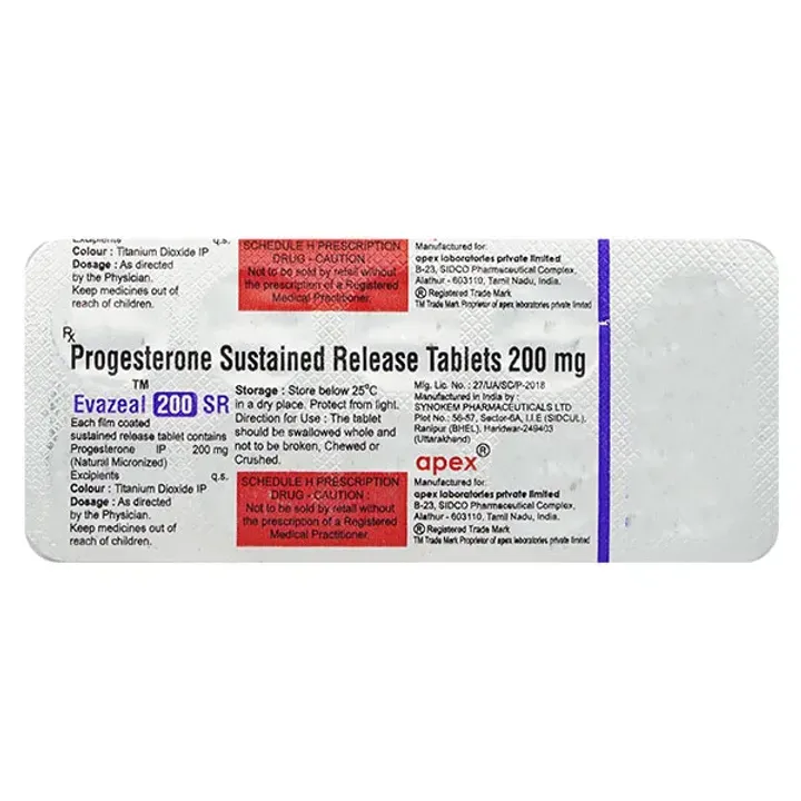 Evazeal 200 Sr Tablet product image