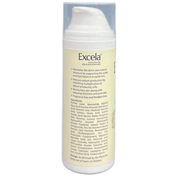 Excela Moisturiser For Oily & Acne Prone Skin product image