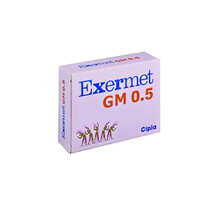 Exermet Gm 0.5 Tablet product image