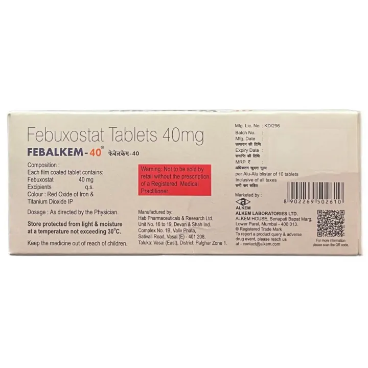 Febalkem 40 Tablet product image