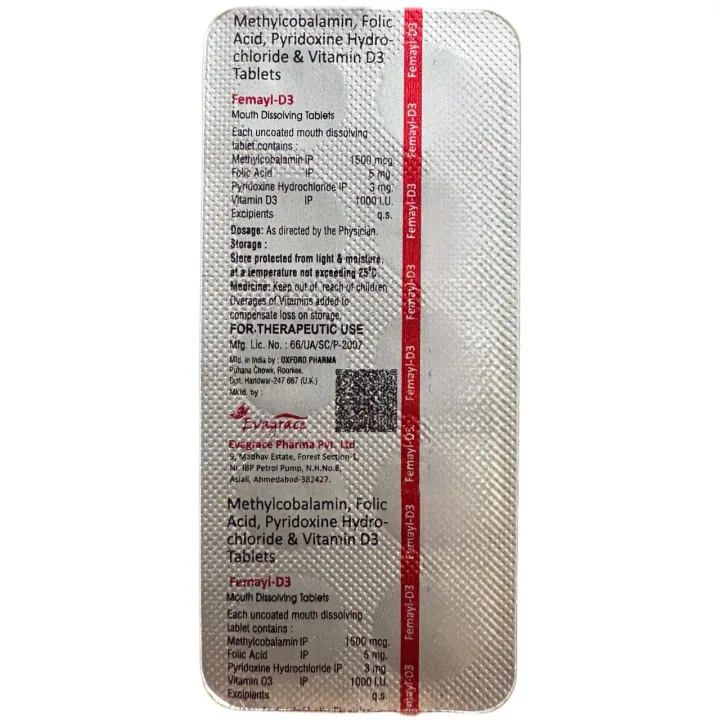 Femayl D3 Tablet product image