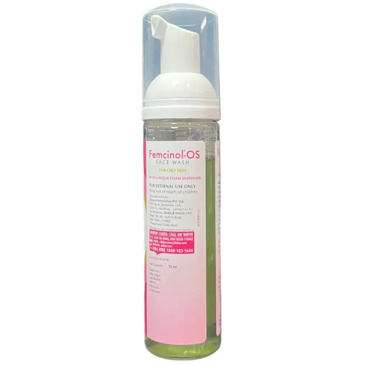 Femcinol Os Facewash 70ml product image