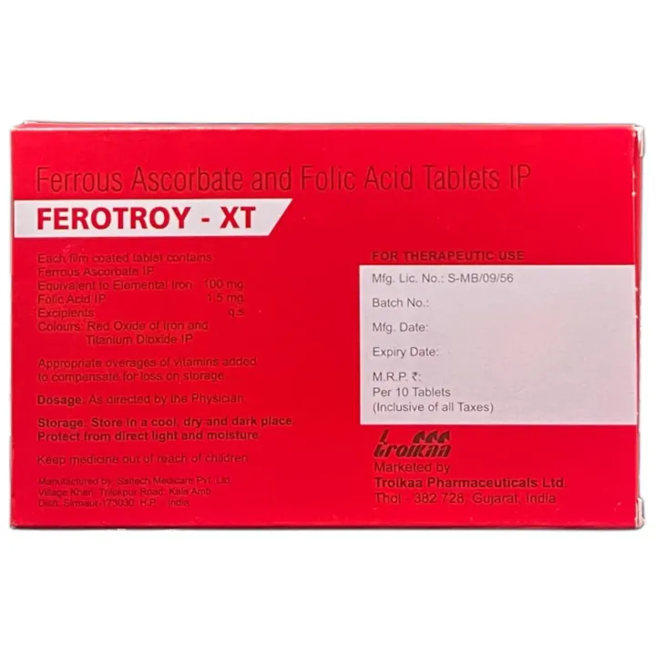 Ferotroy Xt Tablet product image