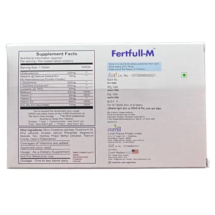 Fertfull M Tablet product image