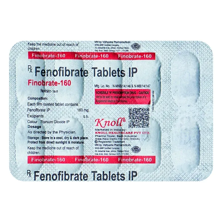 Finobrate 160 Tablet product image