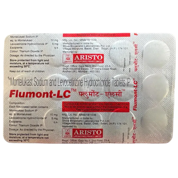 Flumont Lc Tablet product image