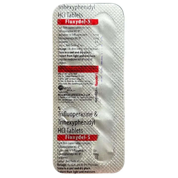 Fluxydel 5 Tablet product image