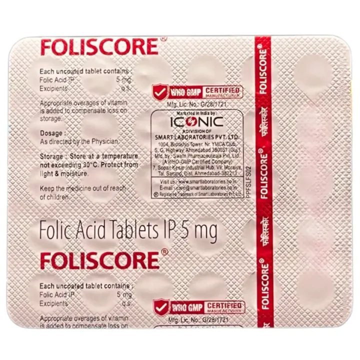 Foliscore Tablet product image