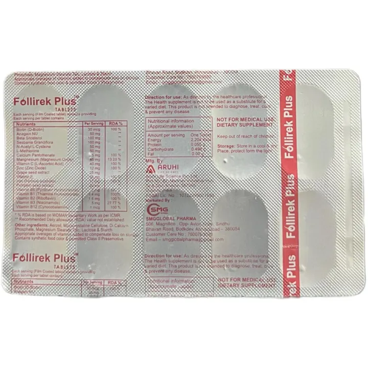 Follirek Plus Tablet product image