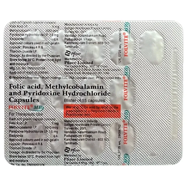 Folvite Mb Capsule product image