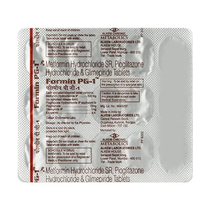 Formin Pg1 Tablet product image