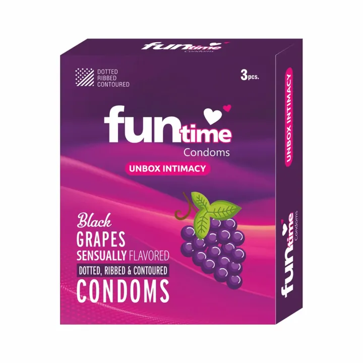 Funtime Condom Grapes 3pcs product image