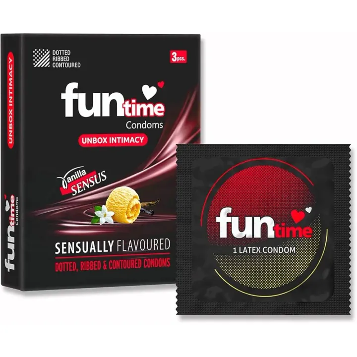Funtime Condom Vanilla 3pcs product image