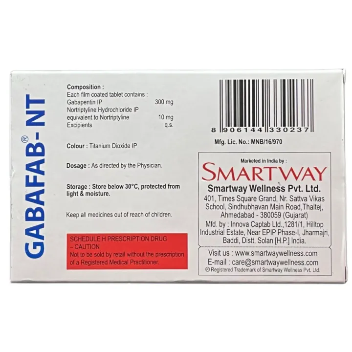Gabafab Nt Tablet product image