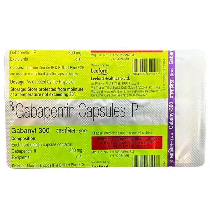 Gabanyl 300 Capsule product image