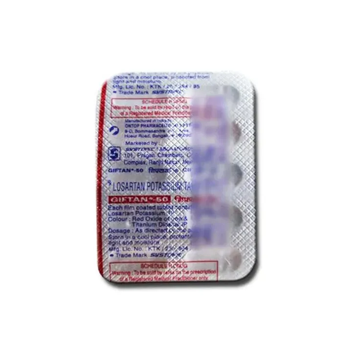 Giftan 50 Tablet product image