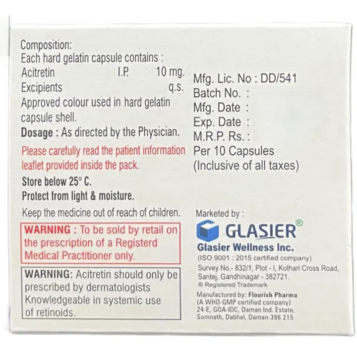 Glacitret 10 Capsule product image