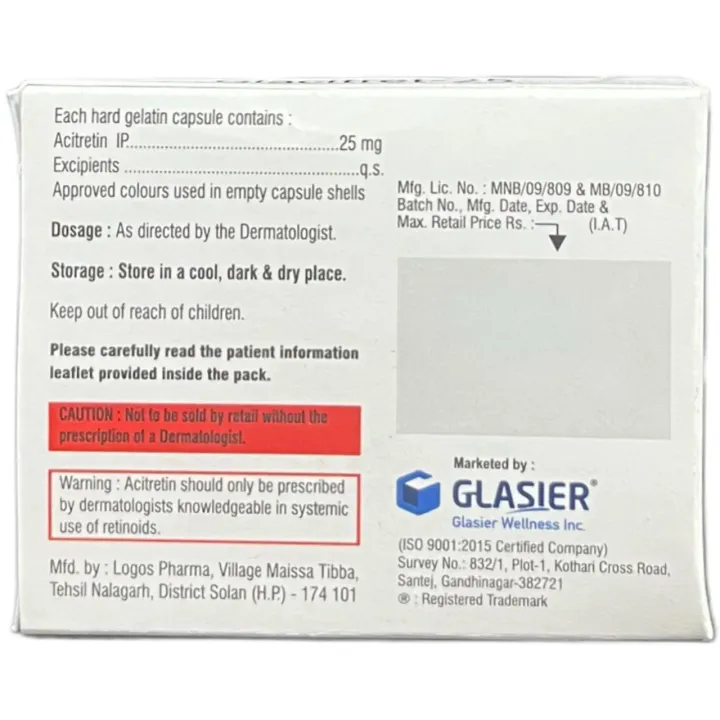 Glacitret 25 Capsule product image