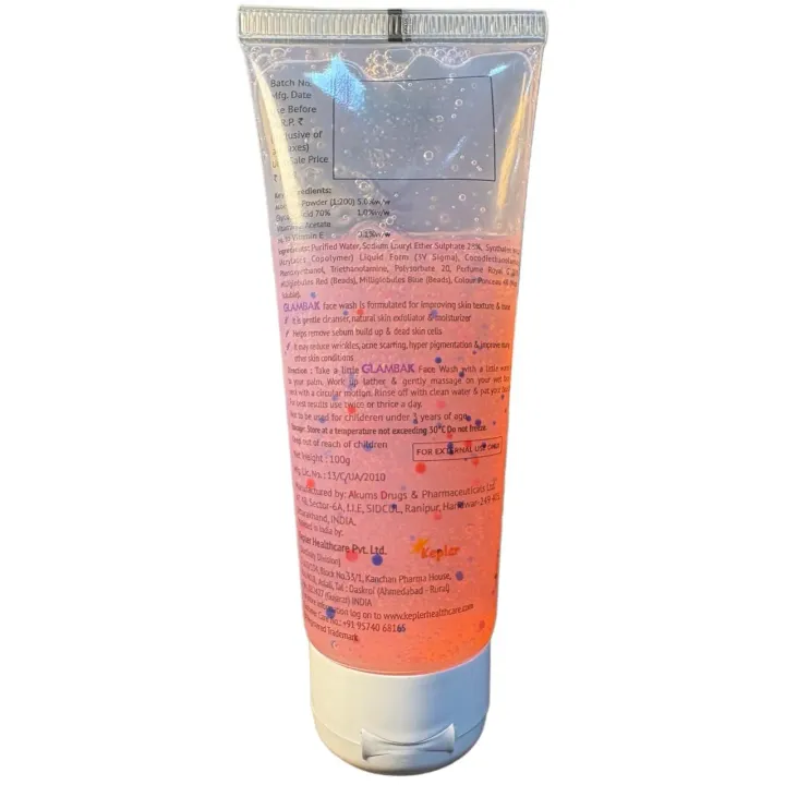Glambak Face Wash product image