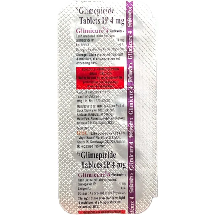 Glimicure 4 Tablet product image