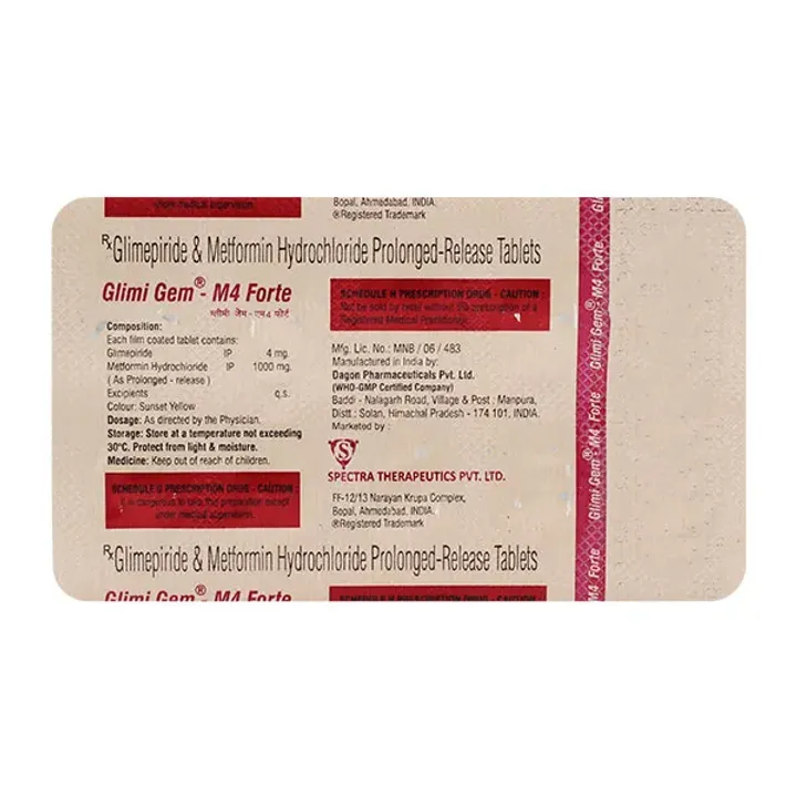 Glimigem M4 Forte Tablet product image