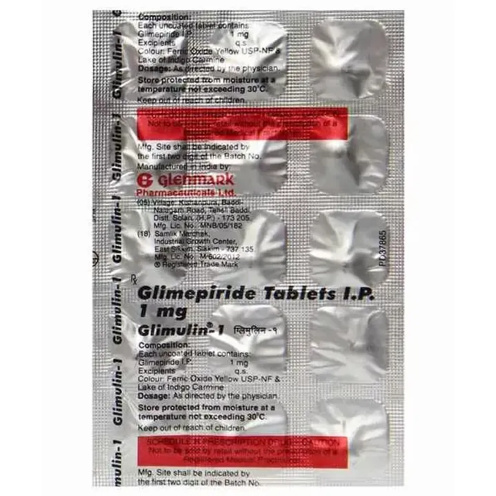 Glimulin 1 Tablet product image