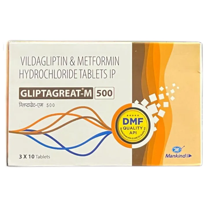 Gliptagreat M 500 Tablet product image
