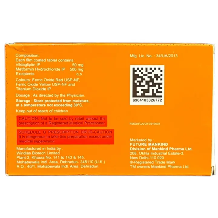 Gliptagreat M 500 Tablet product image