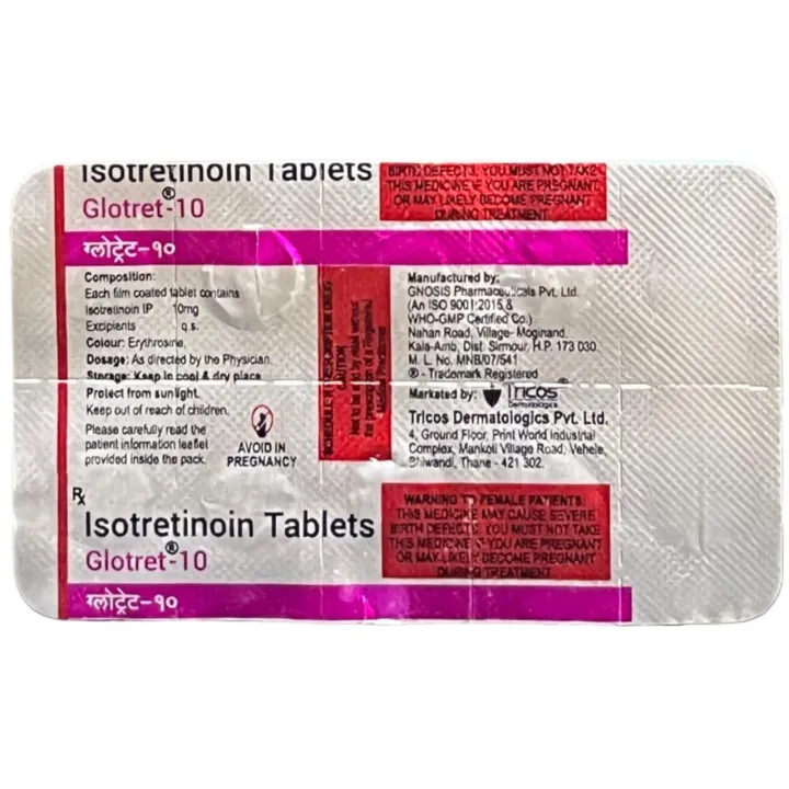 Glotret 10 Tablet product image