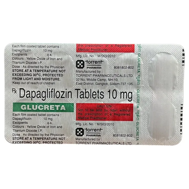 Glucreta 10 Tablet product image