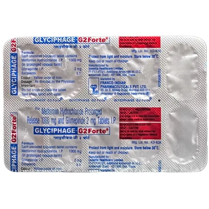 Glyciphage G2 Forte Tablet product image
