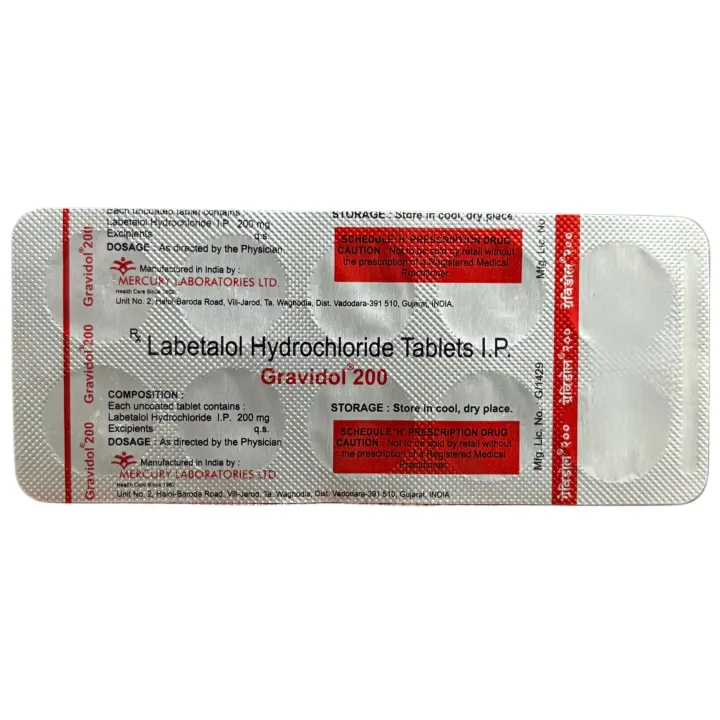 Gravidol 200 Tablet product image