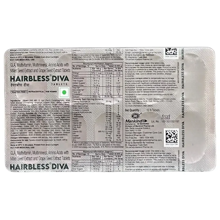 Hairbless Diva Tablet product image