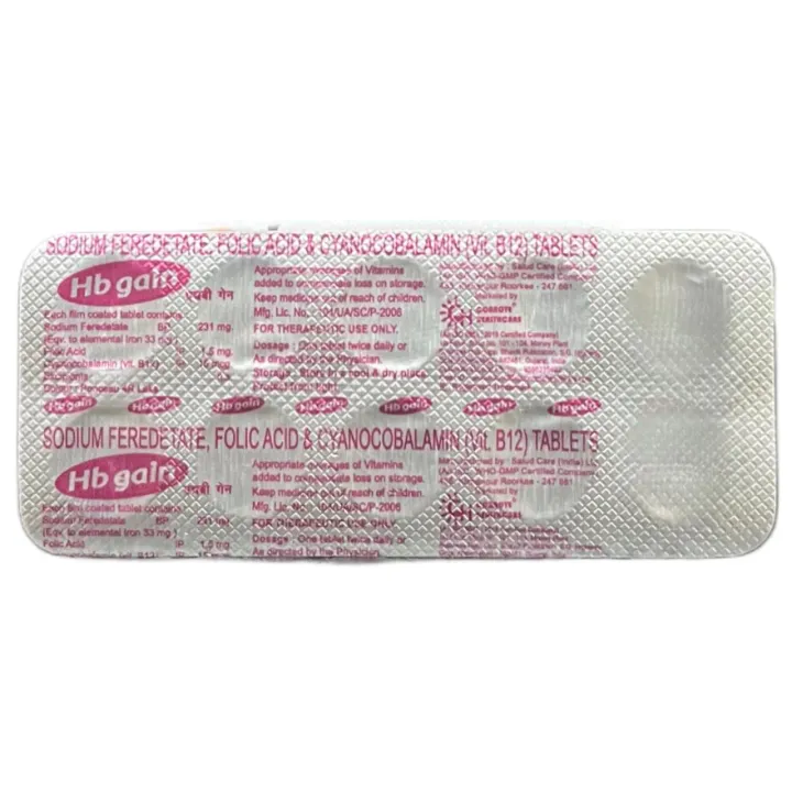 Hb Gain Tablet product image