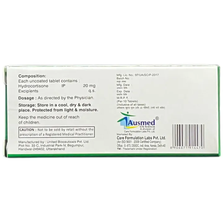 Hc Cort 20 Tablet product image